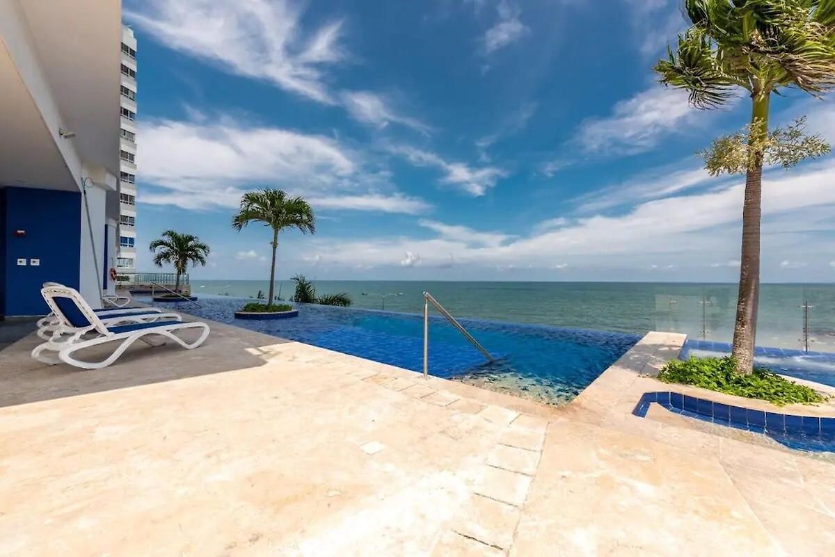 Luxury Ocean View Retreat Pool Jacuzzi & Cartagena