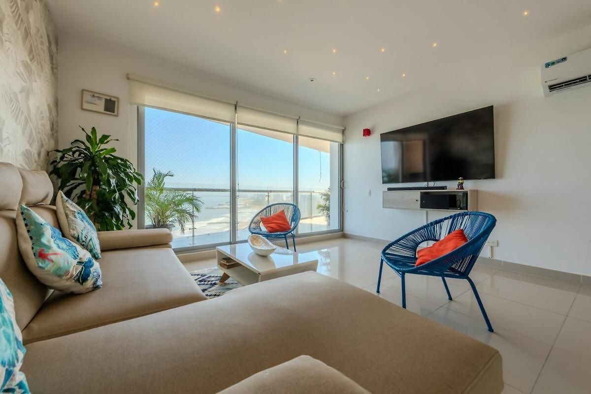 Luxury Ocean View Retreat Pool Jacuzzi & * Cartagena