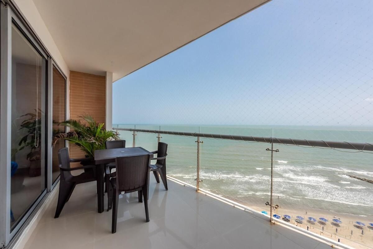Luxury Ocean View Retreat Pool Jacuzzi & Apartamento Cartagena