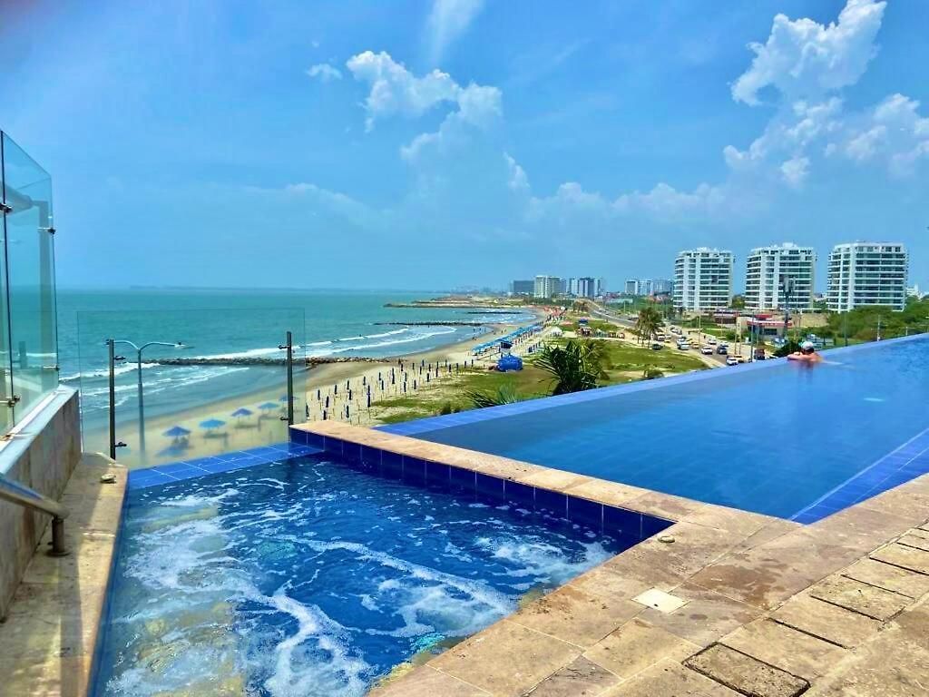 Luxury Ocean View Retreat Pool Jacuzzi & * Cartagena