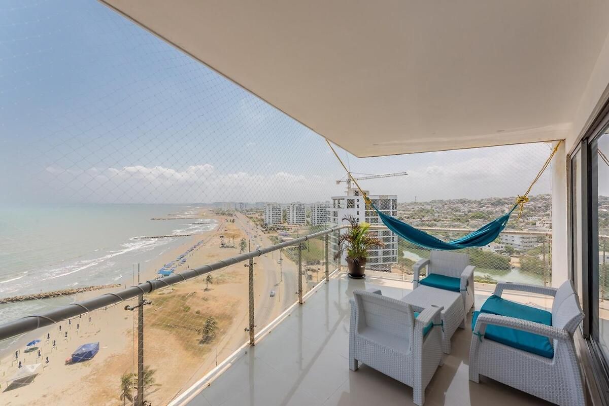 Luxury Ocean View Retreat Pool Jacuzzi & Apartamento Cartagena