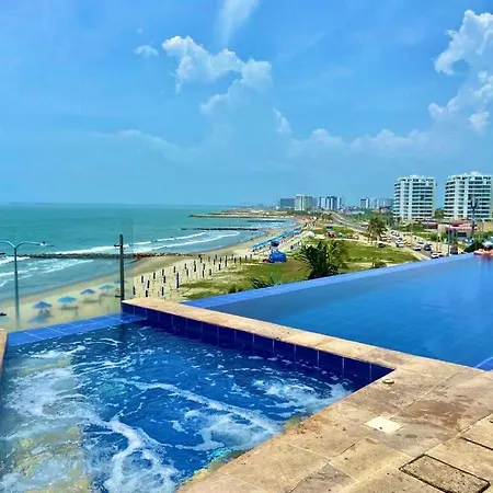 Luxury Ocean View Retreat Pool Jacuzzi & * Cartagena