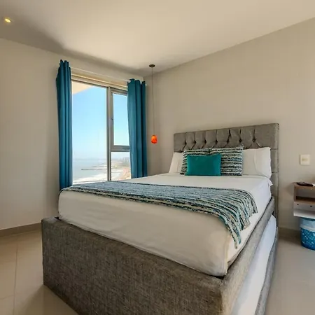 Luxury Ocean View Retreat Pool Jacuzzi & Apartamento Cartagena